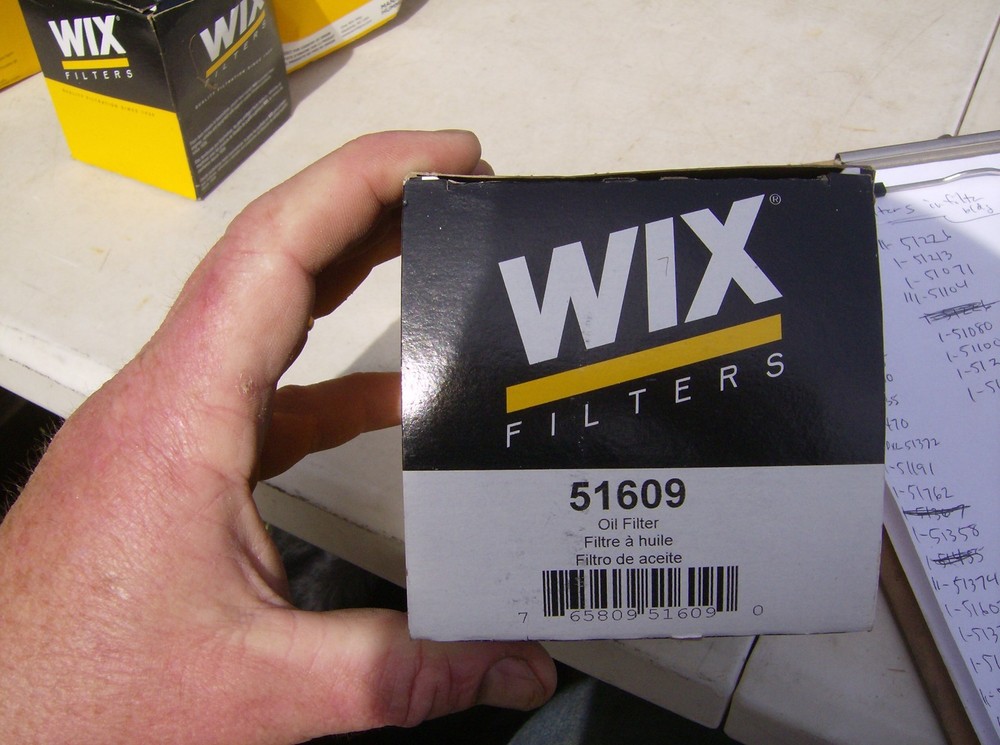 GENUINE WIX 51609 OIL FILTER