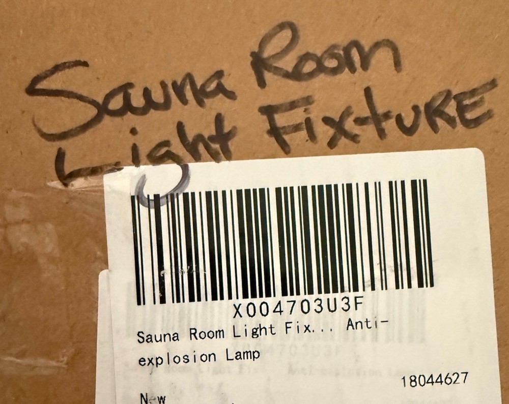 Sauna Room Light