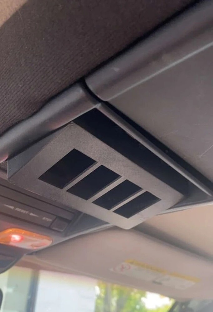 97-01 Cherokee XJ Overhead Switch Panels