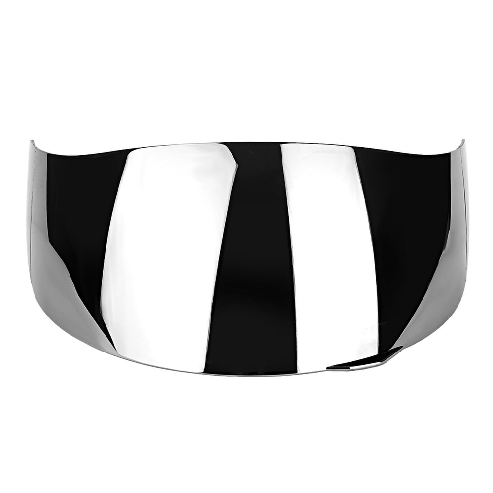 Silver Plated Mirrored Motorcycle Helmet Lens Visor default,