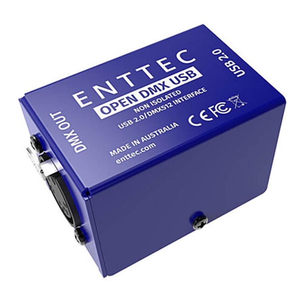 Enttec Open DMX USB 70303 Lighting Interface Controller Widget (Open Source/H...