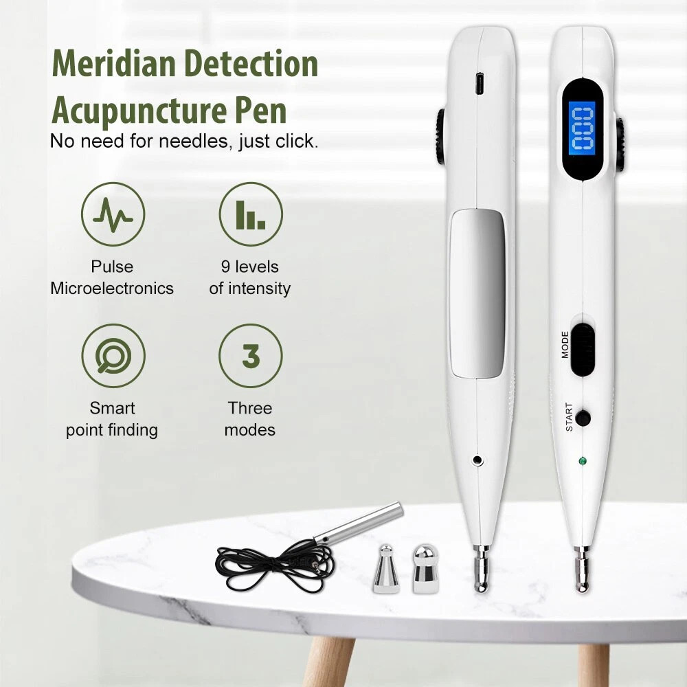 Acupuncture Pen With Digital Display Electro Acupuncture Point Device Massage*