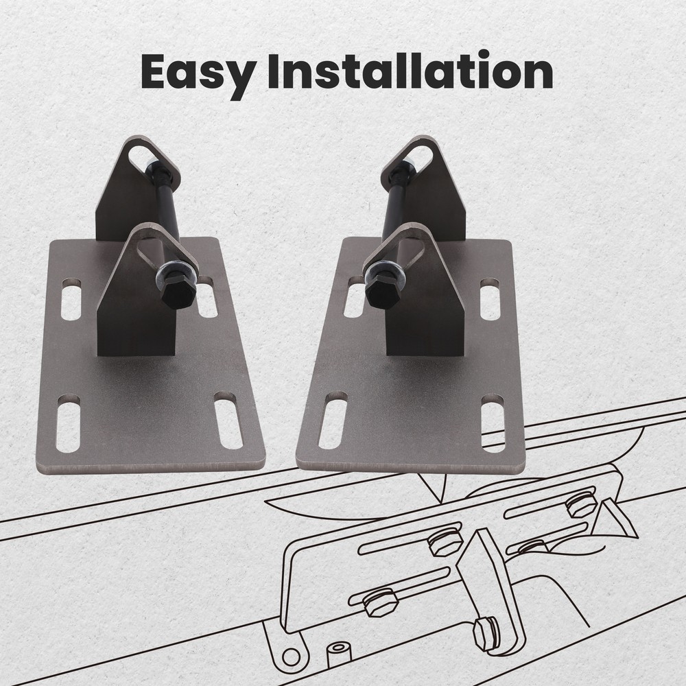 Motor Swap Mount Brackets Adapter Plates Kit for C10 LS Engine LS1 LS2 LQ4