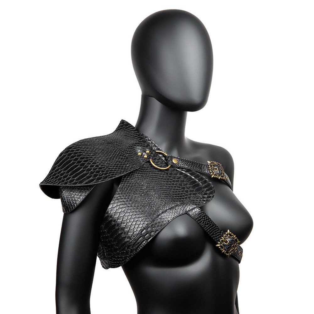 Medieval Leather Shoulder Armor Knight Shoulder Armor Renaissance Cosplay