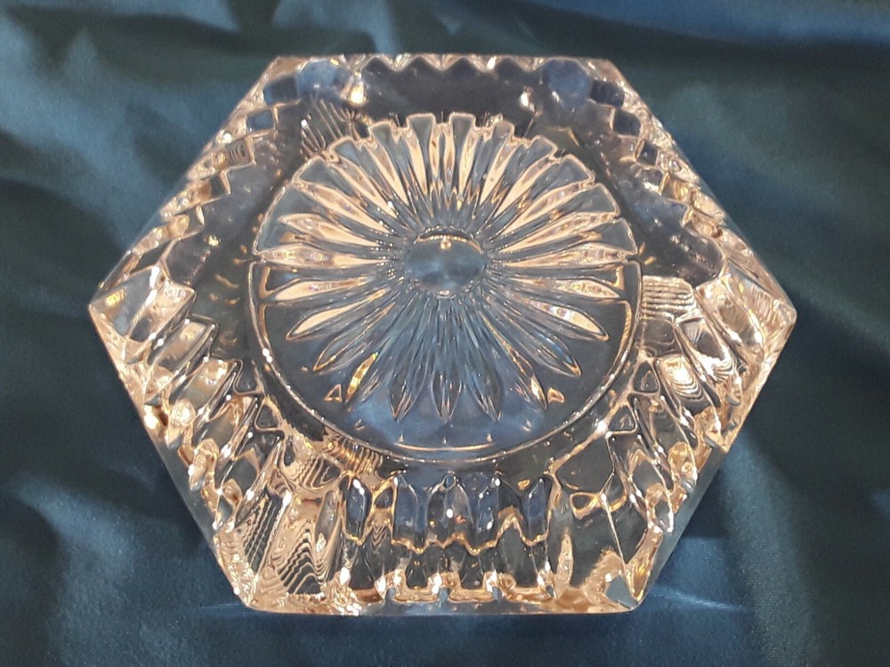 Vintage Crystal Ashtray