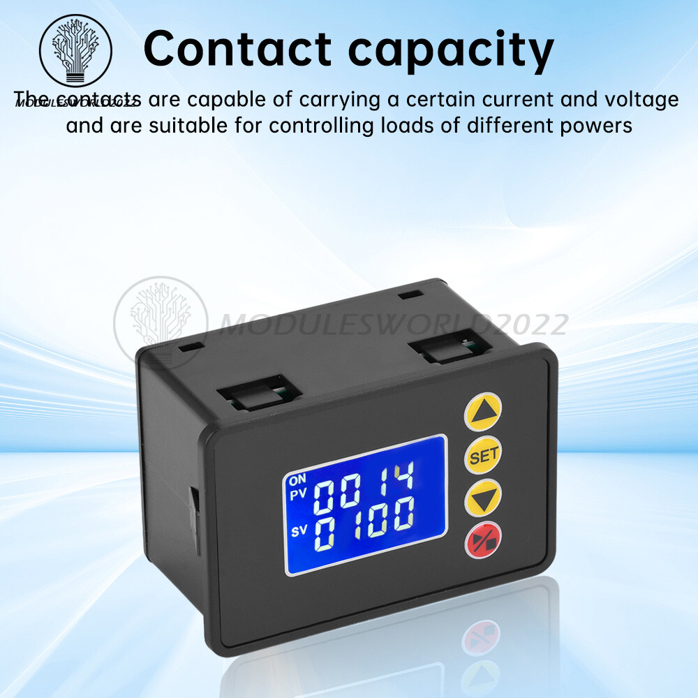 W3050 AC110-220V LCD Digital Microcomputer Time Controller Delay Relay Module