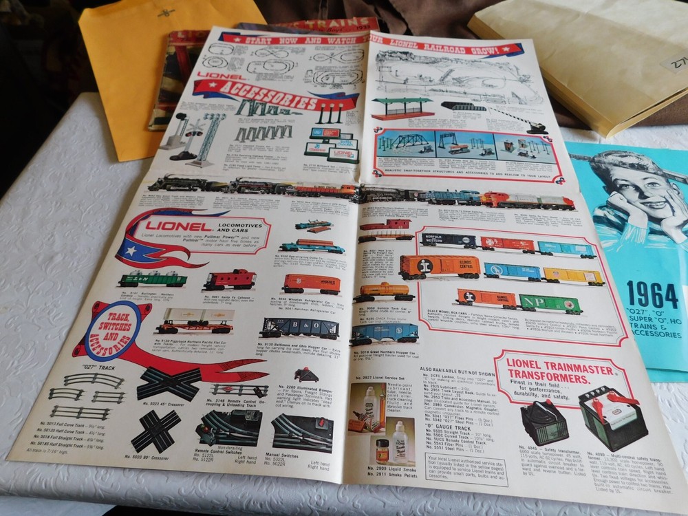 COLLECTIONOF LIONEL CATALOGS & POSTERS