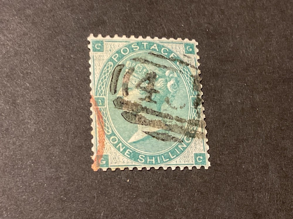 Great Britain sg 89 shilling emblems used stamp B1811