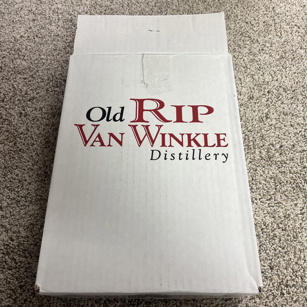 Collectible Empty Box Old Rip Van Winkle 10 year bourbon