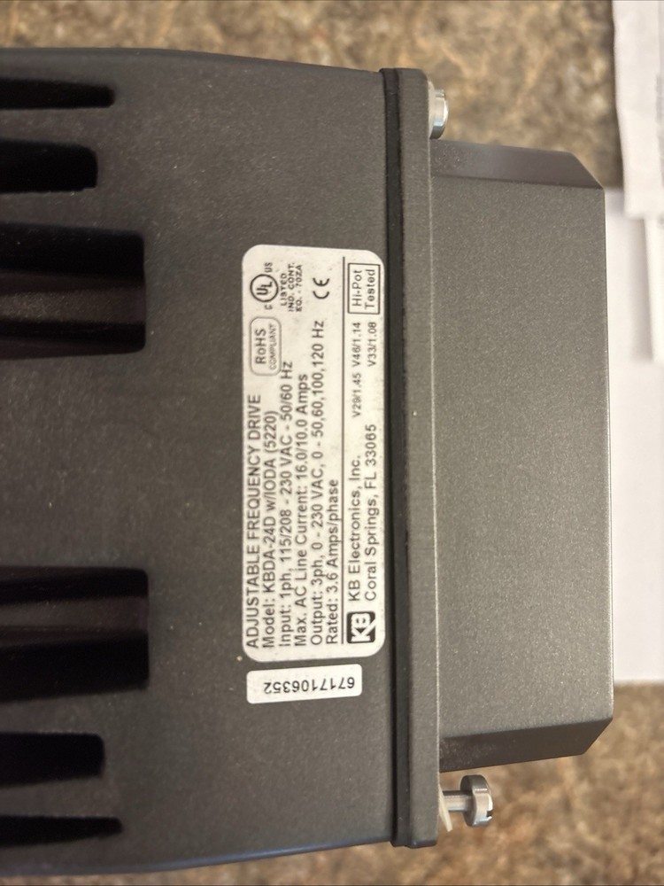 Ac Motor Speed Control NEMA 4X / IP65