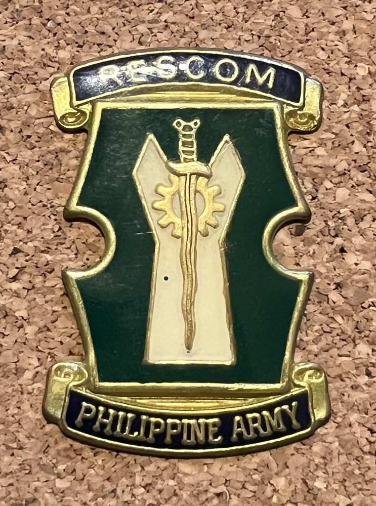 The Philippines: Army Reserve Command Hat Badge