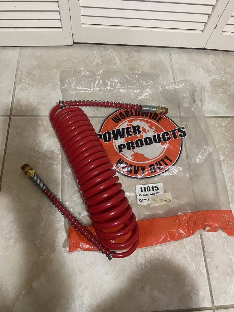 Tractor Trailer 15’ Coil air Hose