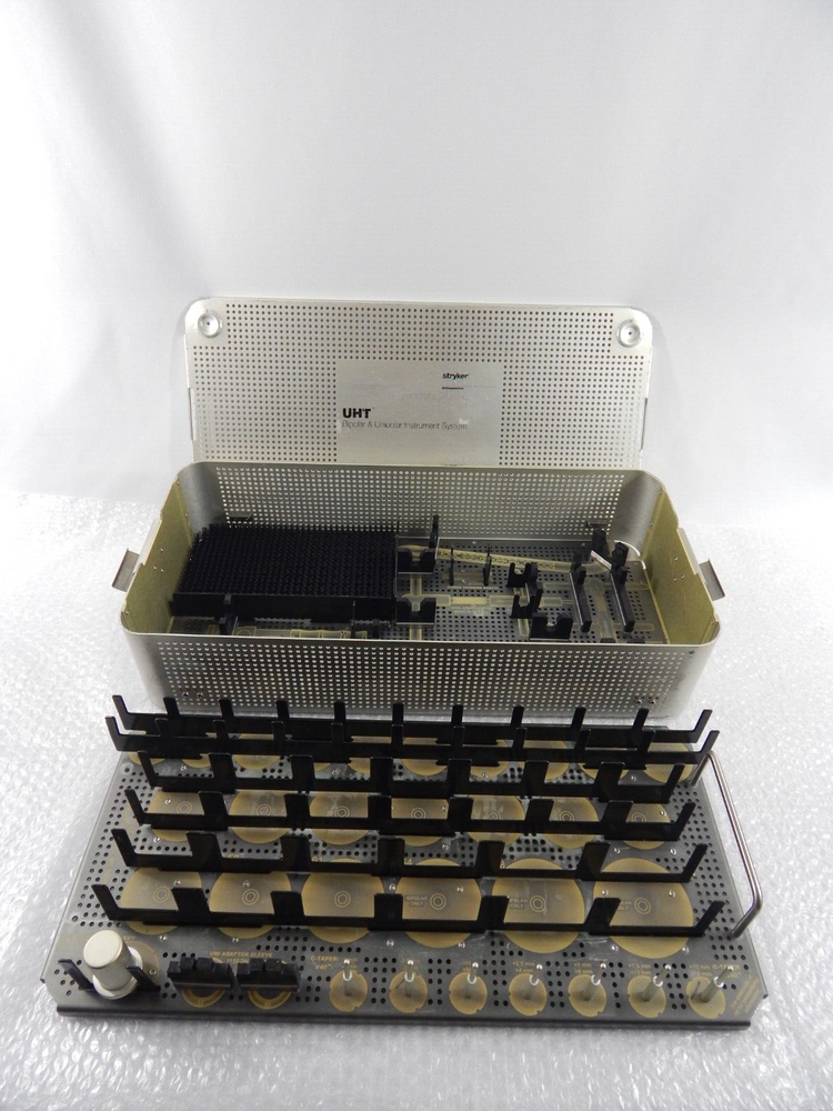 STRYKER ORTHO UHT BIPOLAR & UNIPOLAR INSTRUMENT SYSTEM CASE 1150-2000A