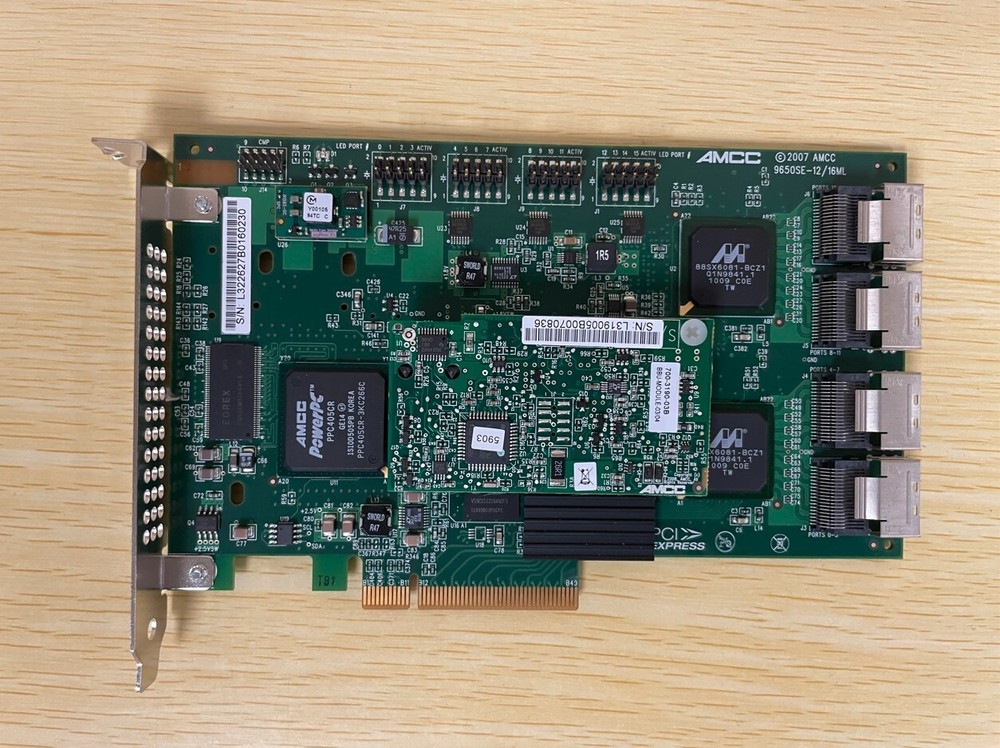 AMCC 3WARE PCI-E RAID Controller Card 700-3226-20J