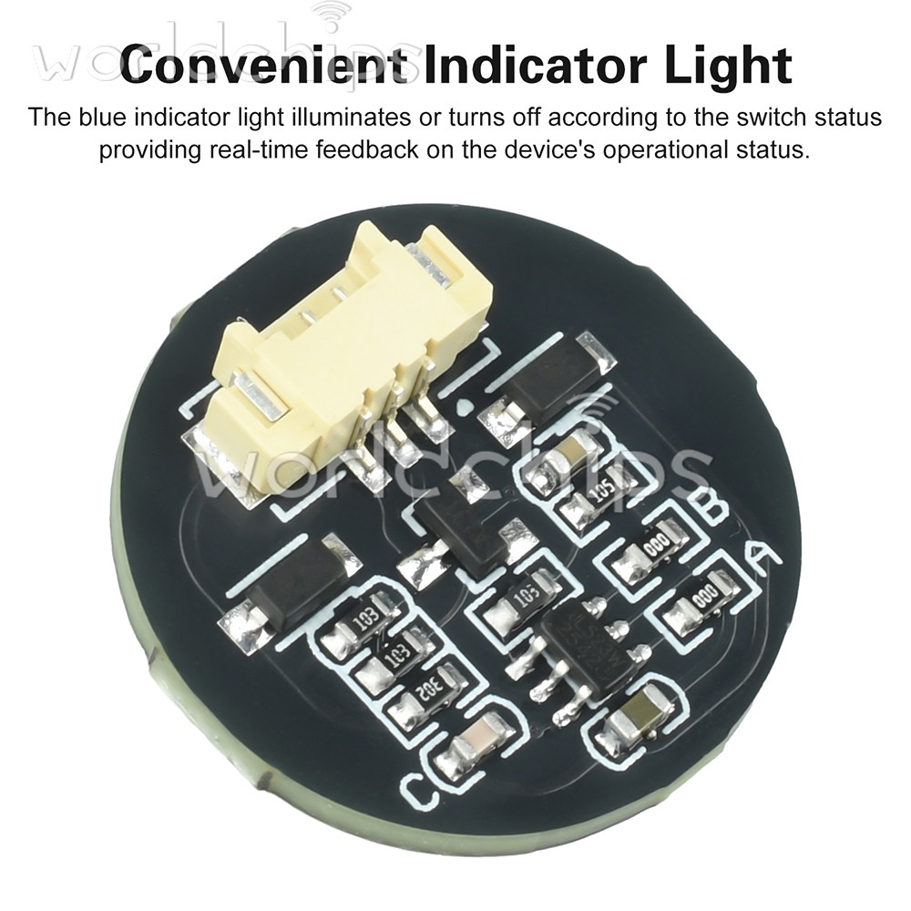 10PCS DC 3-30V Jog / Latch LED Light Switch Sensing Module with Touch Button