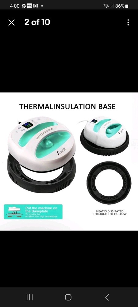 Heat press Aonesy machine 12x10