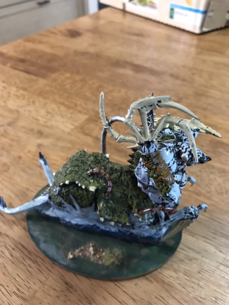 Games Workshop  AOS Skaven Hell pit abomination custom built well painted