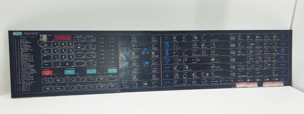 🔥TESTED Boy Plastic Molding Machine MIPRONIC H8R1 Operator Control Panel NICE