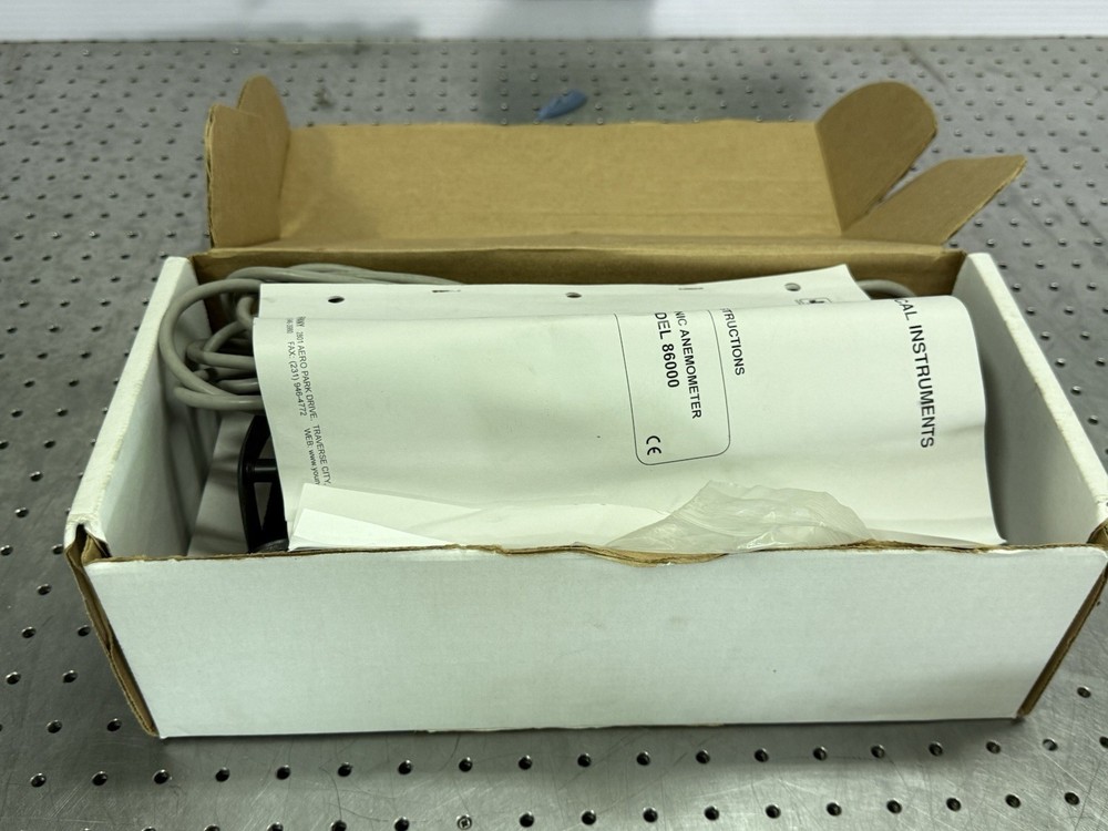 R.M. Young Model 86000 2-Axis Ultrasonic Anemometer w/ Cable & Mount, As-Is
