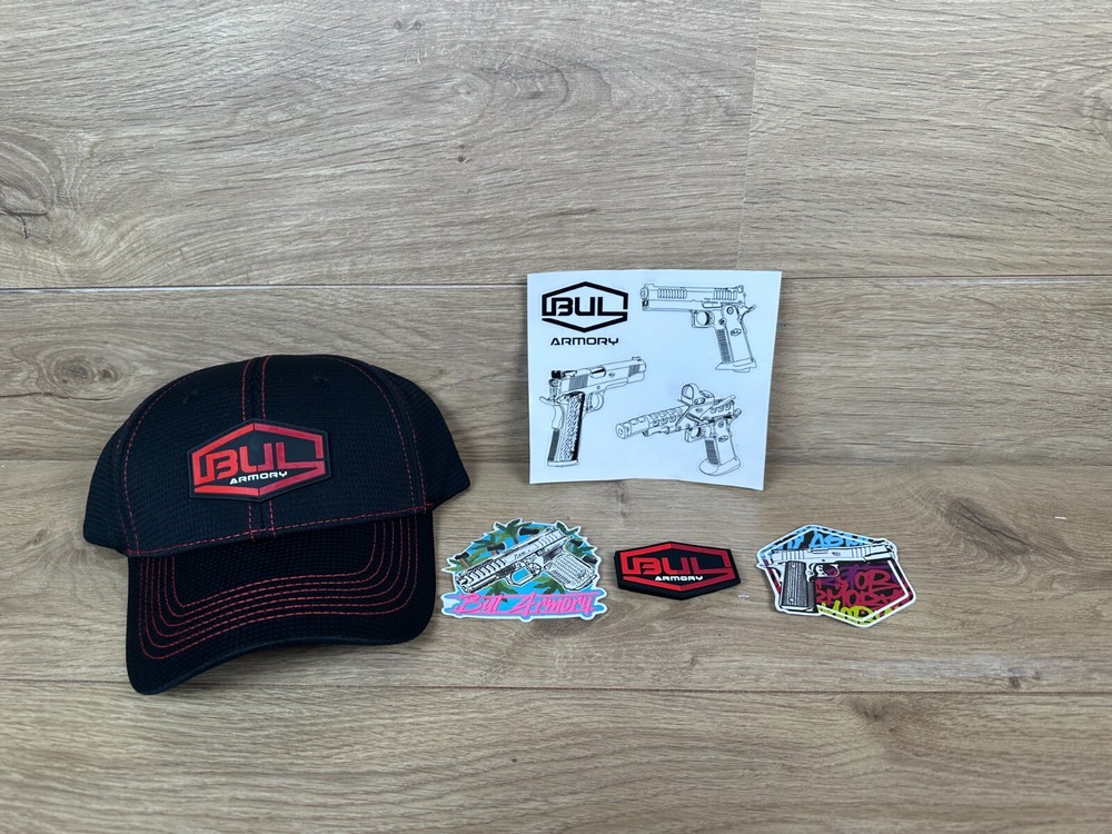 Bul Armory Hat, Patch, and Sticker Pack!