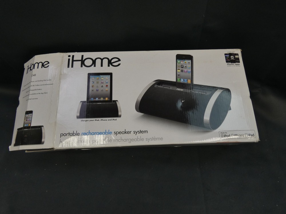 iHome iD48 iPhone Dock for iPhone with 10pin Lightning Connector
