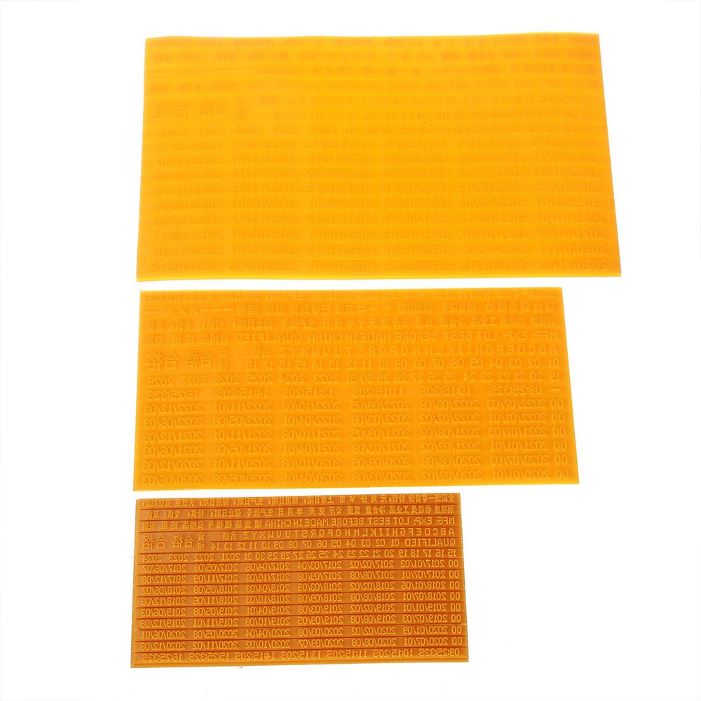 Handheld Manual Coding Tool Date Number Printing Machine Pad Printer Tools Set