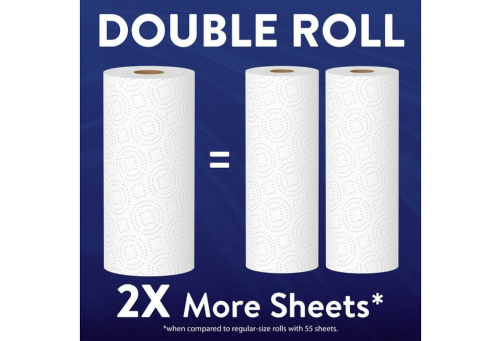 Ultra Strong Paper Towels - 2 Double Rolls | Great Value