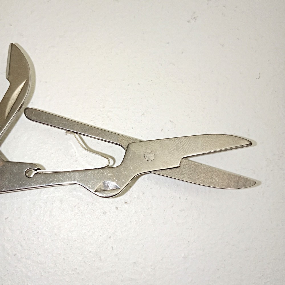 Multipurpose 7 Function Stainless Steel Pocket Knife Multi Tool Readers Digest