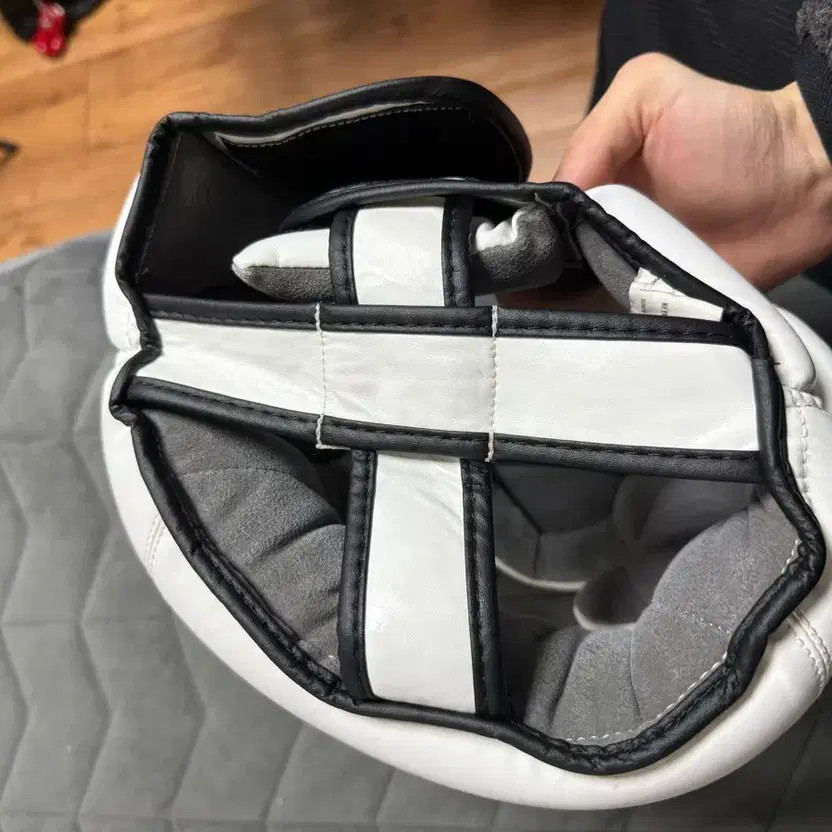 Adidas Boxing Headgear - White, Minimal Use