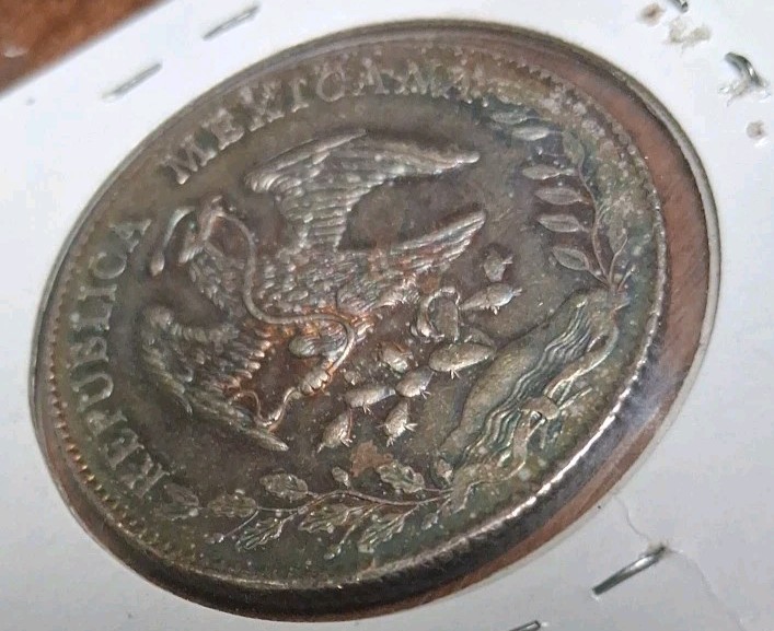 1895 ZS MEXICO Silver PESO