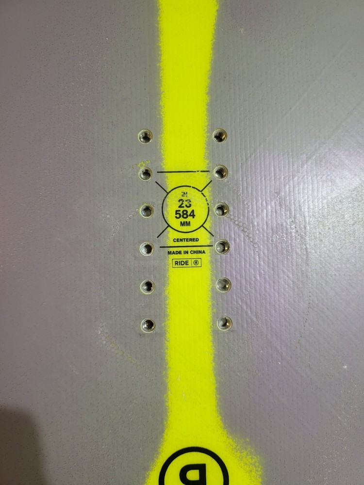 Ride Warpig Snowboard, 158cm, Great Condition