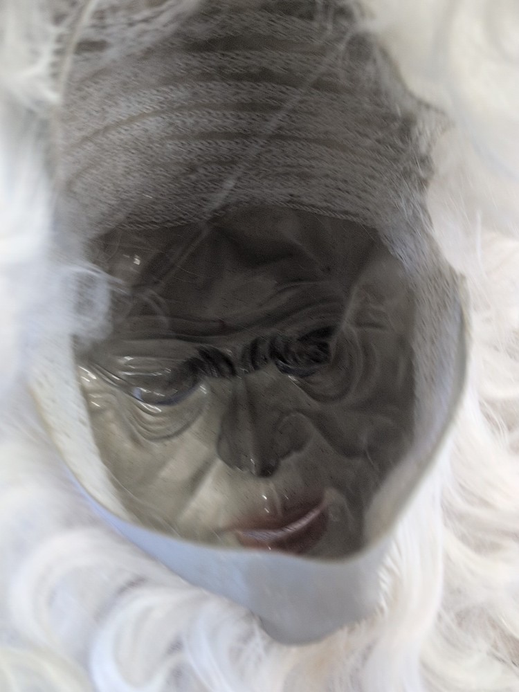 Cesar silver father time mask