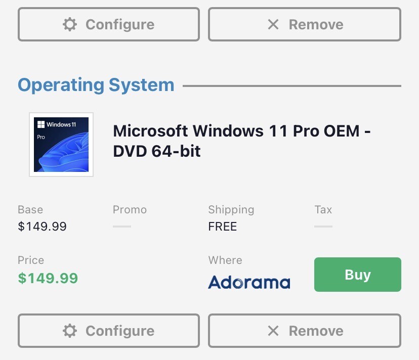 Gaming PC (fully assembled and with some RGB components)