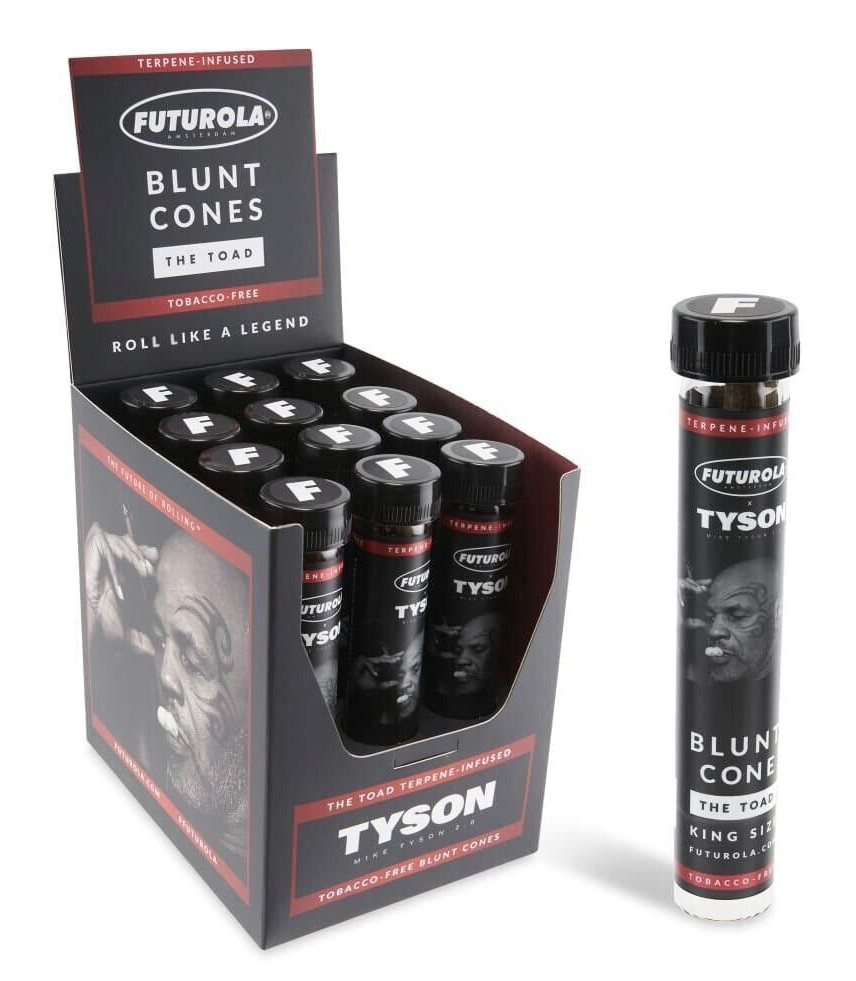 Futurola Cones The Toad Mike Tyson Pre Rolled Cone  12 Tubes