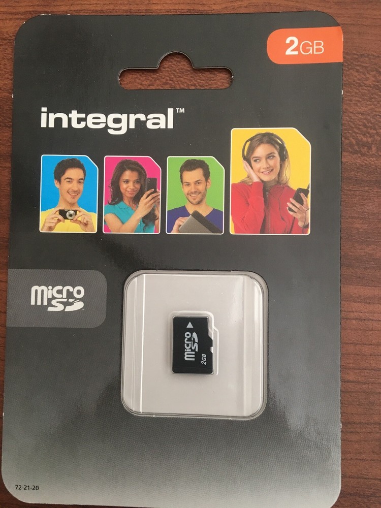 Integral 2GB MicroSD Card - Retail