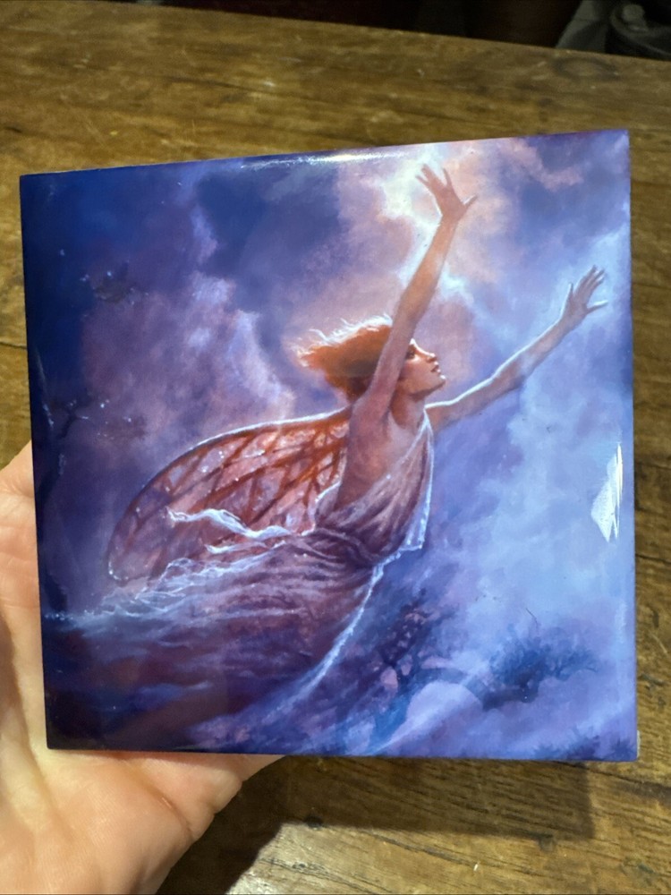 Forest Fairy Ceramic Tile Art