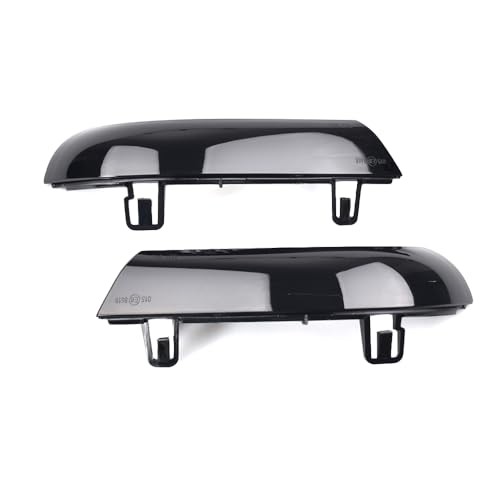 Side Mirror Turn Signal Indicator Dynamic Sequential LED Light for VW Black