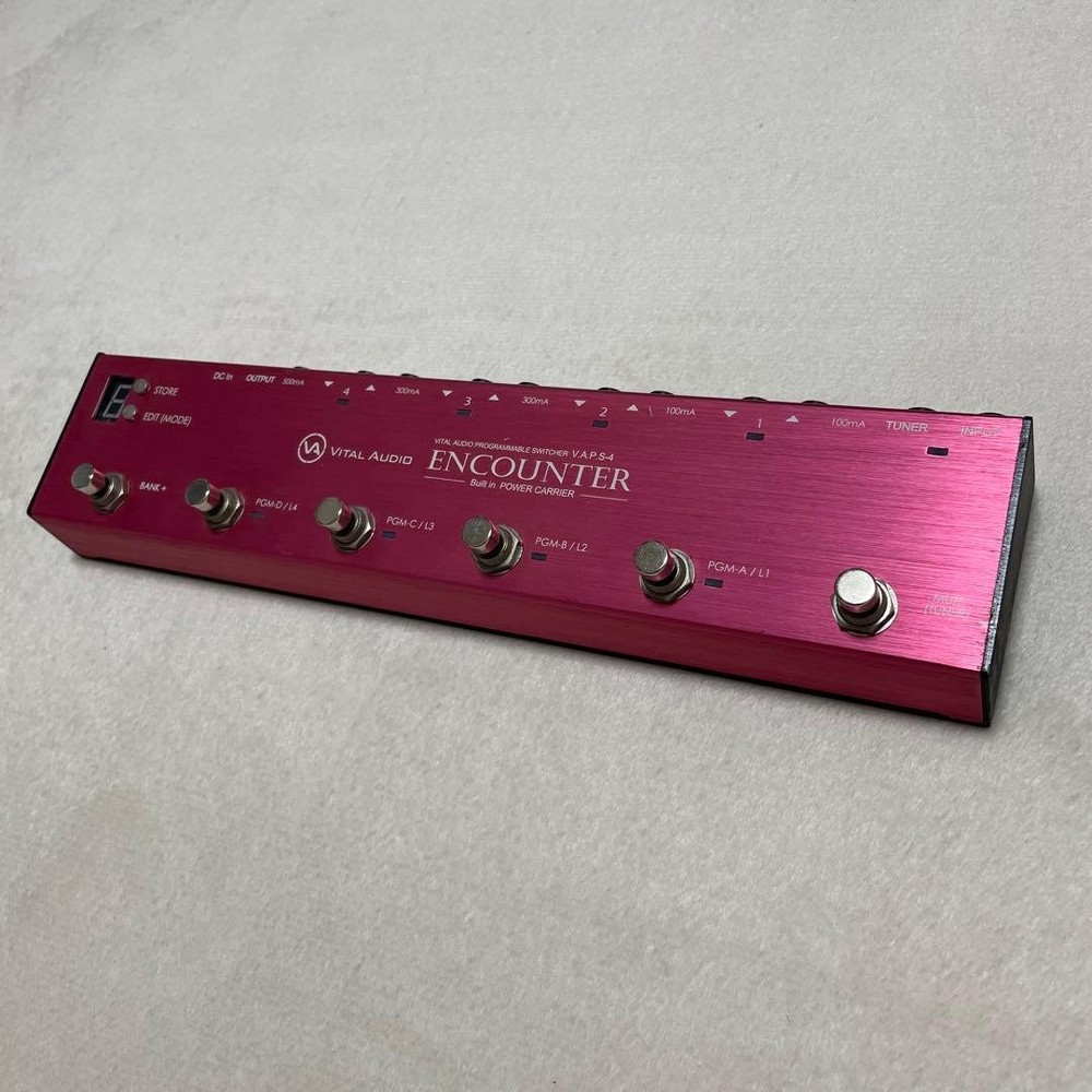 Vital Audio Encounter VAPS-4 Programmable Switcher Pedalboard Set