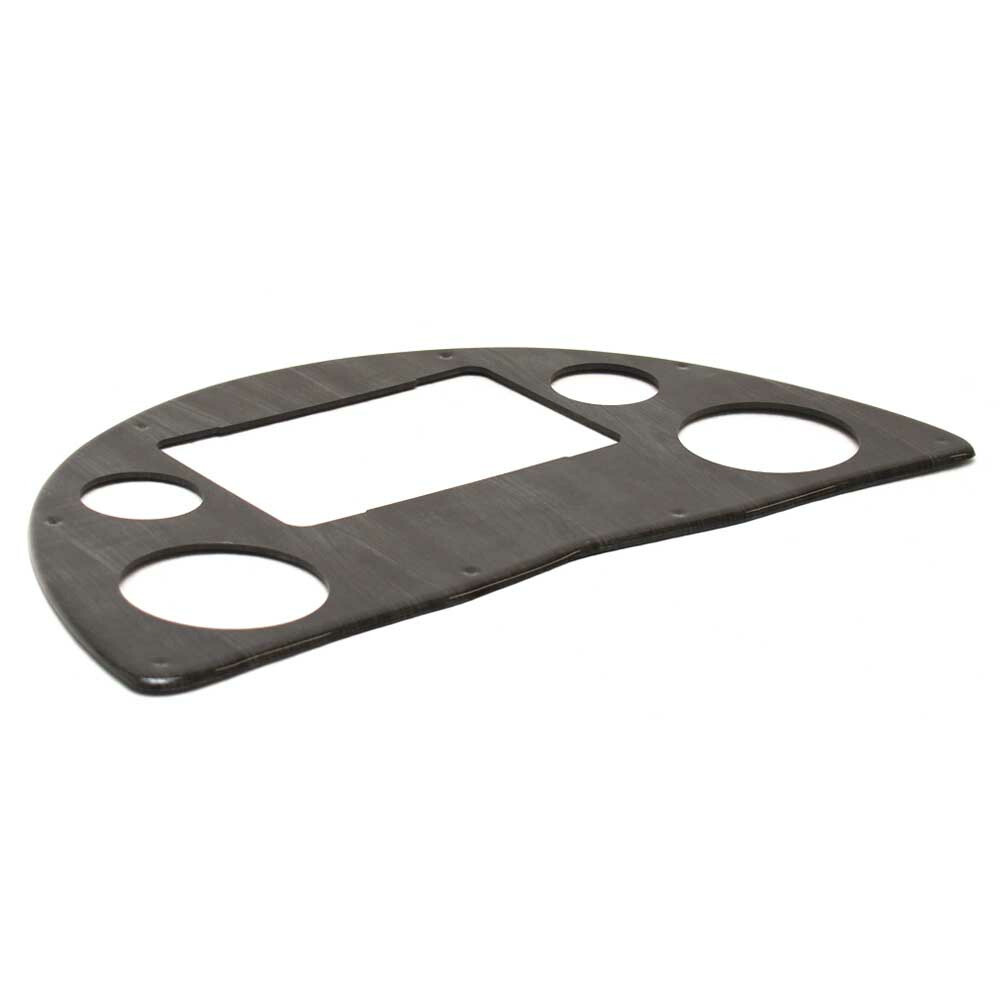 Jet Technologies Boat Blank Gauge Panel 11326-0366 | Gray Plastic