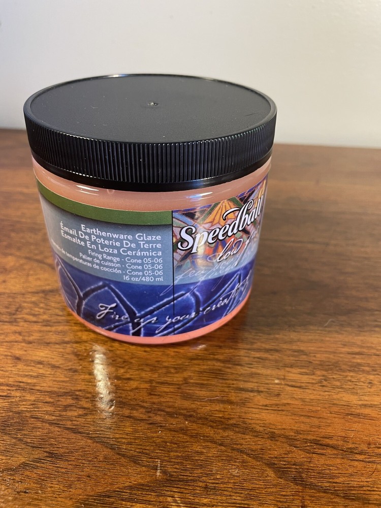 Speedball Low Fire Earthenware Glaze Orange