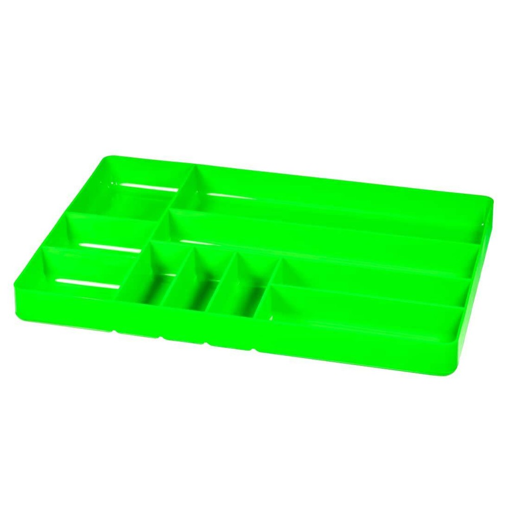 Ernst 5018 "The Tray Classic" 10-Compartment Tool Organizer GREEN