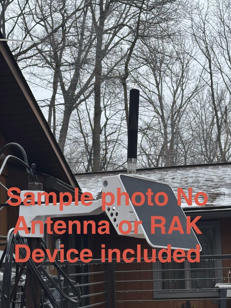 Meshtastic 6 watt Solar Node Enclosure Only for RAK9007 Tower/Pole Mounted
