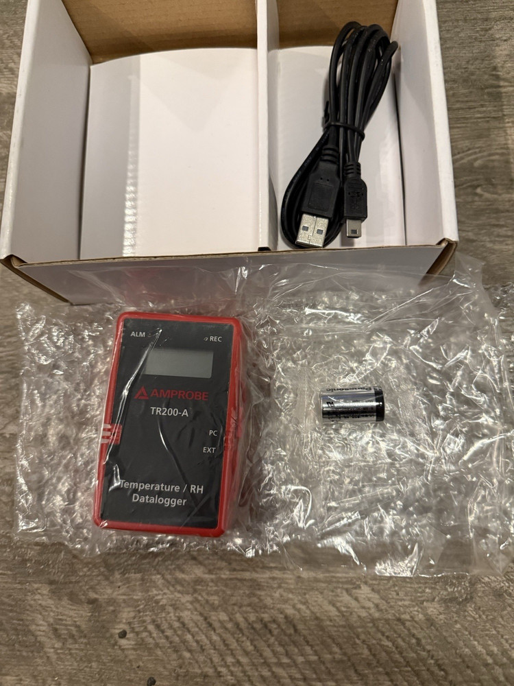 Amprobe TR200-A Temperature/Relative Humidity Data Logger