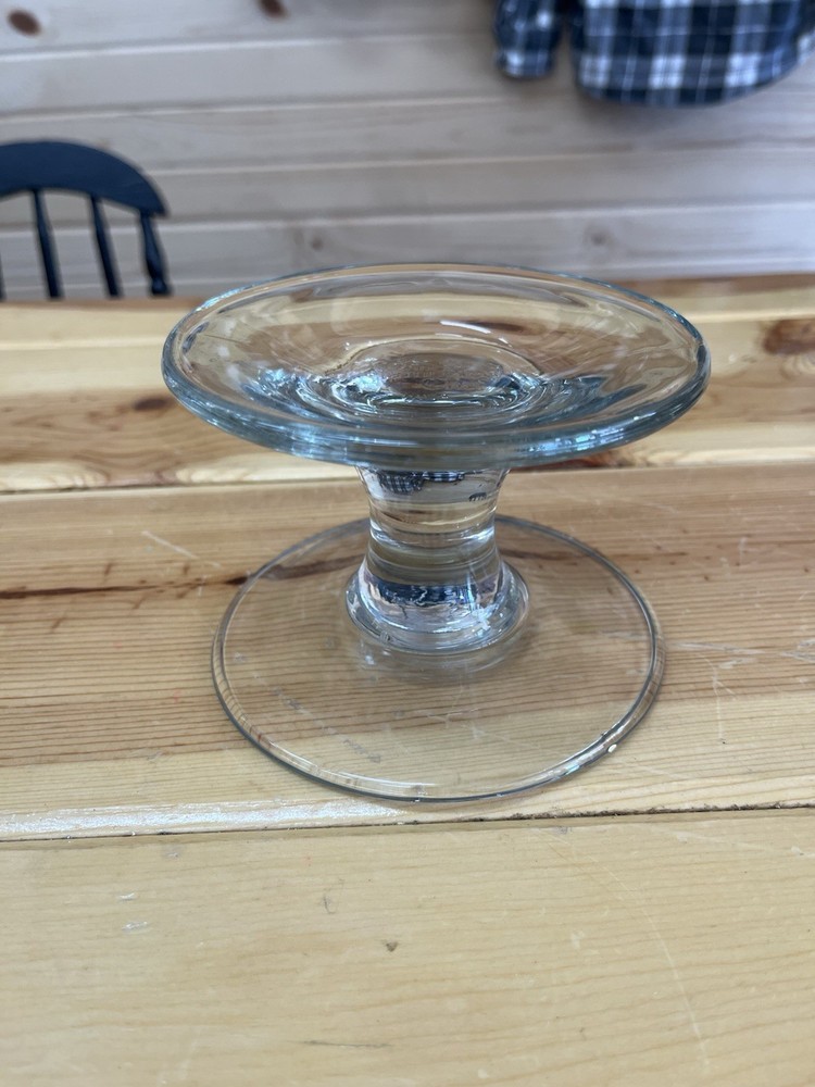 Pampered Chef Glass Pedestal