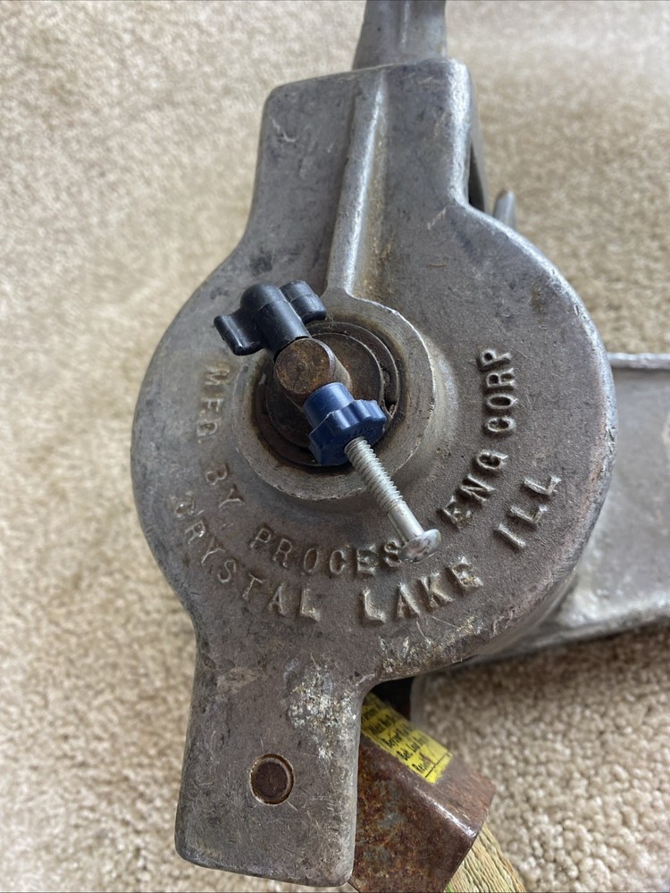 Chance 1 Ton Strap Hoist,In Working Condition,No Handle
