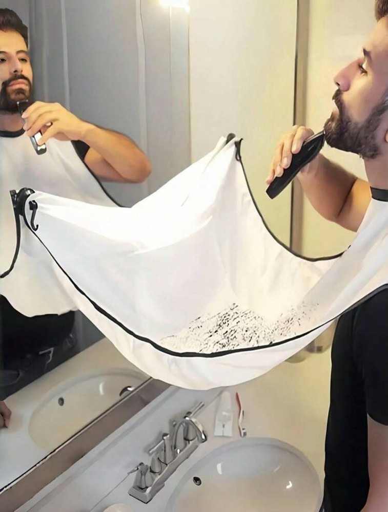 Washable and Reusable Shaving & Hair Cutting Apron