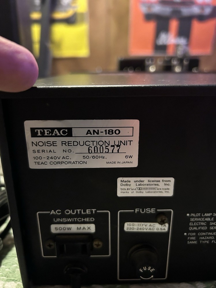 TEAC AN-180 Noise Reduction Unit