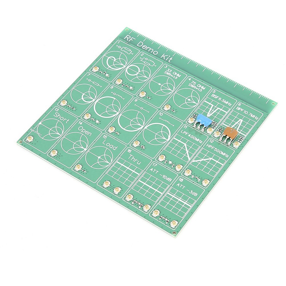 RF Demo Kit RF Tester Board Attenuator Module Vector Network Analyzer Board New