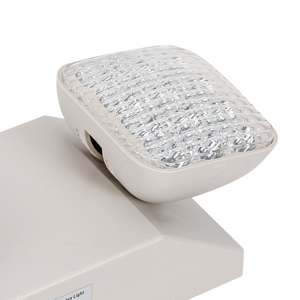 6 Pack LED Emergency Exit Light Adjustable 2 Head With Battery Back-up 924 US