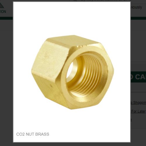 CO2 NUT BRASS # JO-12
